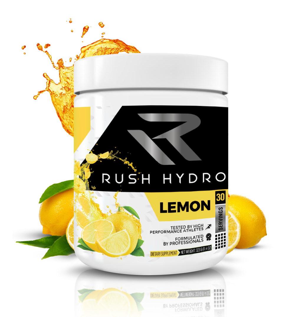 Rush Hydro Electrolyte Hydration - Lemon Flavor (30 servings)